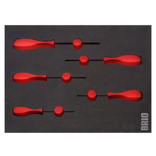 Tornavida Seti Torx 5 Parça T10-T30 B Line Sünger Yatak Boş