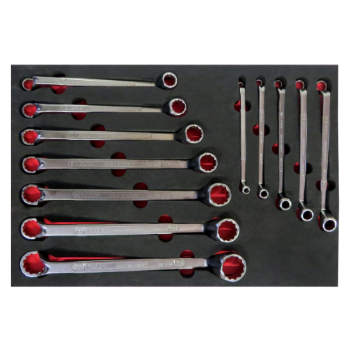 Anahtar Yıldız Set 12 Parça 6X7-30X32 Sünger Yataklı