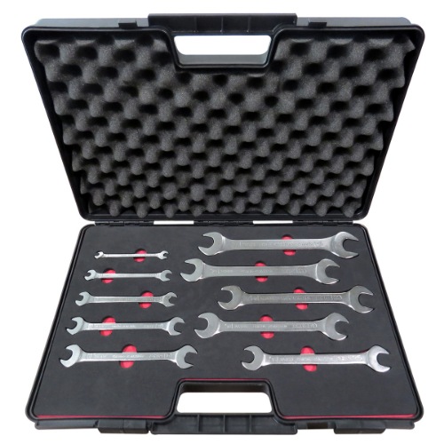 Anahtar Iki Agiz Set 10 Parça 6X7-24X27 Çantada