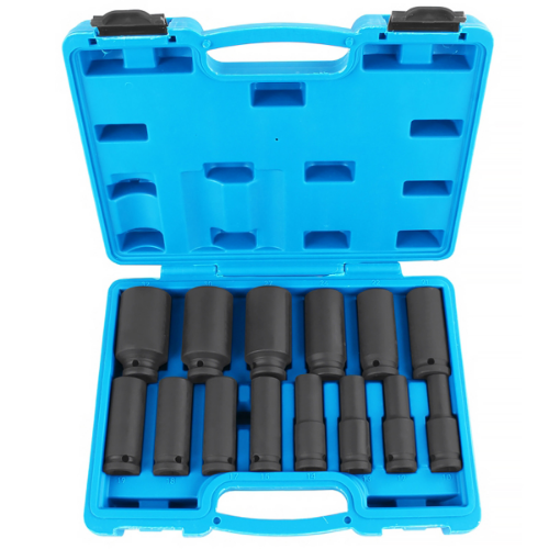 Lokma Seti Havalı 1/2 12 Köşe 10-32Mm 14 Parça