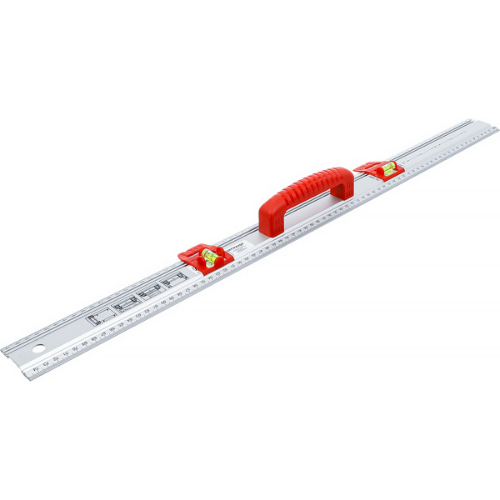 Kesme Ve İşaretleme Cetveli | Kulplu Ve Su Terazisi | 750 Mm