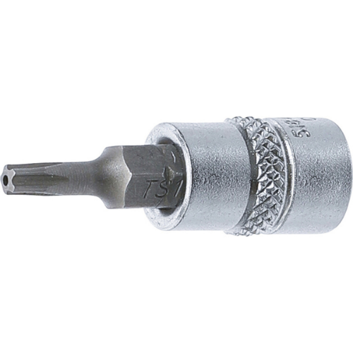 Bit Soketi 6,3 Mm (1/4") Sürücü T-Star Kurcalamaya Karşı Korumalı (Torx İçin) Ts15