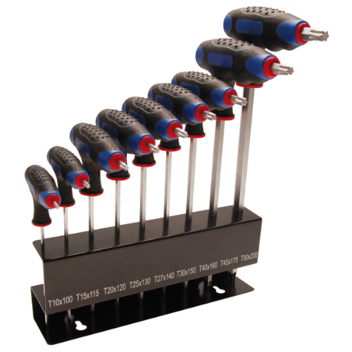 T Tornavida Torx 9 Parça T10-T50
