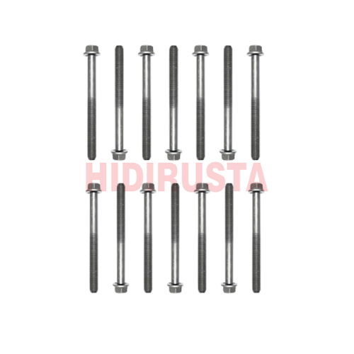 Silindir Kapak Saplaması D16 - Kep Saplaması D12-13 (Tk, 14 Ad)