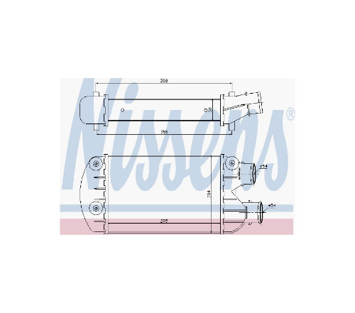 İntercooler Volvo Fh12 (Dar Tip, Version 1)