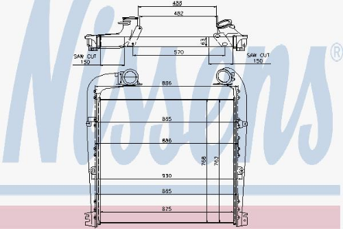 İntercooler Scania Dc12 Cr