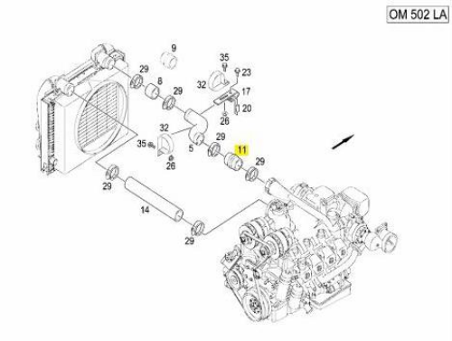INTERCOOL HORTUMU TRAVEGO, SETRA