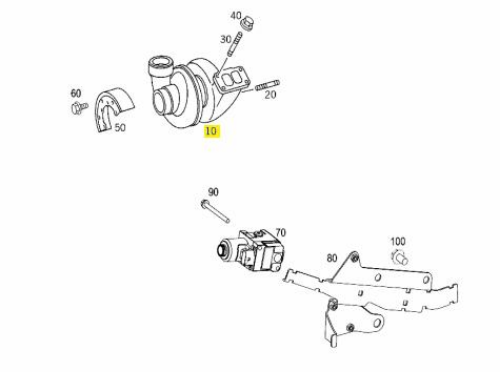 Turbo Axor 457 Euro 3