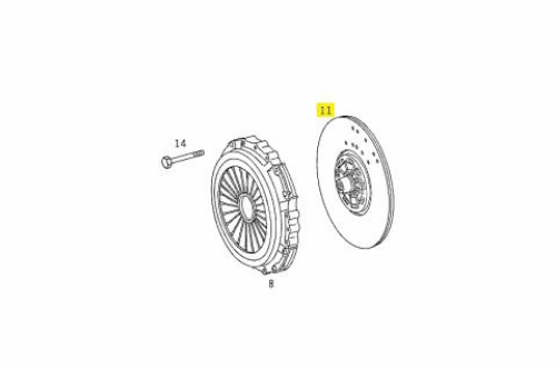 Debriyaj BALATASI 430 MM 304- 403-3031