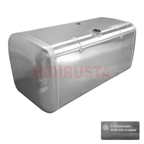 Yakıt Deposu 650 Lt Alüminyum Axor 1840, Actros (Yük.700Mm, En 700Mm, Uz.1500Mm)