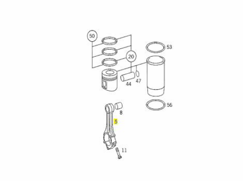 Piston Kolu 457 Euro 3