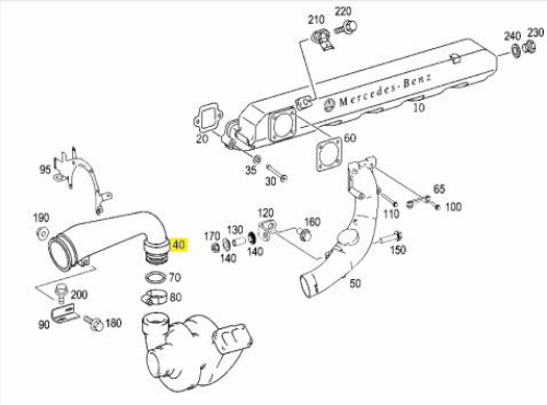 Turbo Emis Borusu 457 La