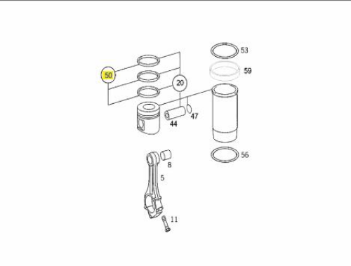 Segman 130.00Mm Actros