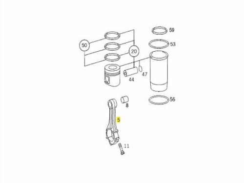 Piston Kolu 502 La
