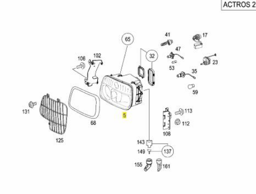 Far Actros Y.M.Motorsuz Sol