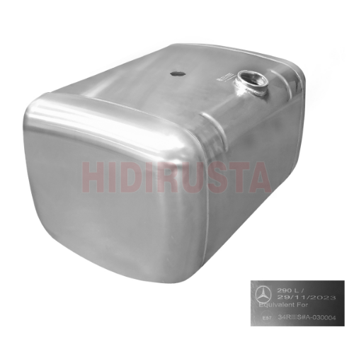Yakıt Deposu 290 Lt Alüminyum Arocs (Yük.565Mm, En 650Mm, Uz.950Mm)