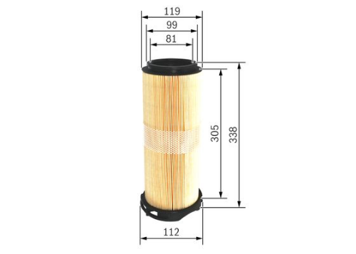 Hava Filtresi  W204 Om646 07-