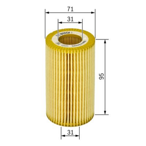 Yağ Filtresi  211-219-221-164- Jeep- Chrysler 642