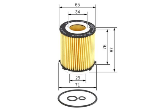 Yağ Filitresi 270/274 176/246/204Cgi/212/Cla C117
