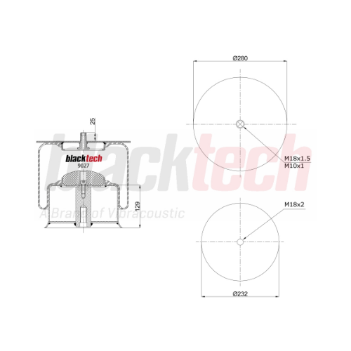 Körük Komple Metal Pistonlu Man / Temsa Safir E6