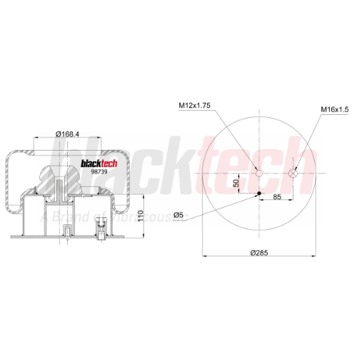 Süspansiyon Körüğü Otokar Doruk 215-220, İsuzu Otobüs (Metal Pistonlu)