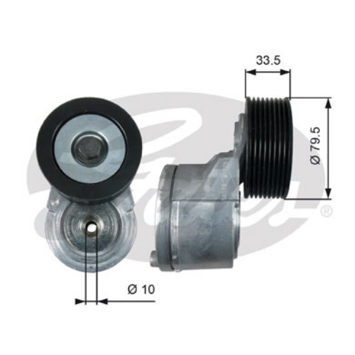 Kayış Gergisi Komple 457 E.M. (Kanallı)
