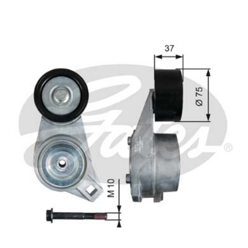 Kayiş Gergi Kasnaği Volvo Renault (Kalınlık 37Mm)